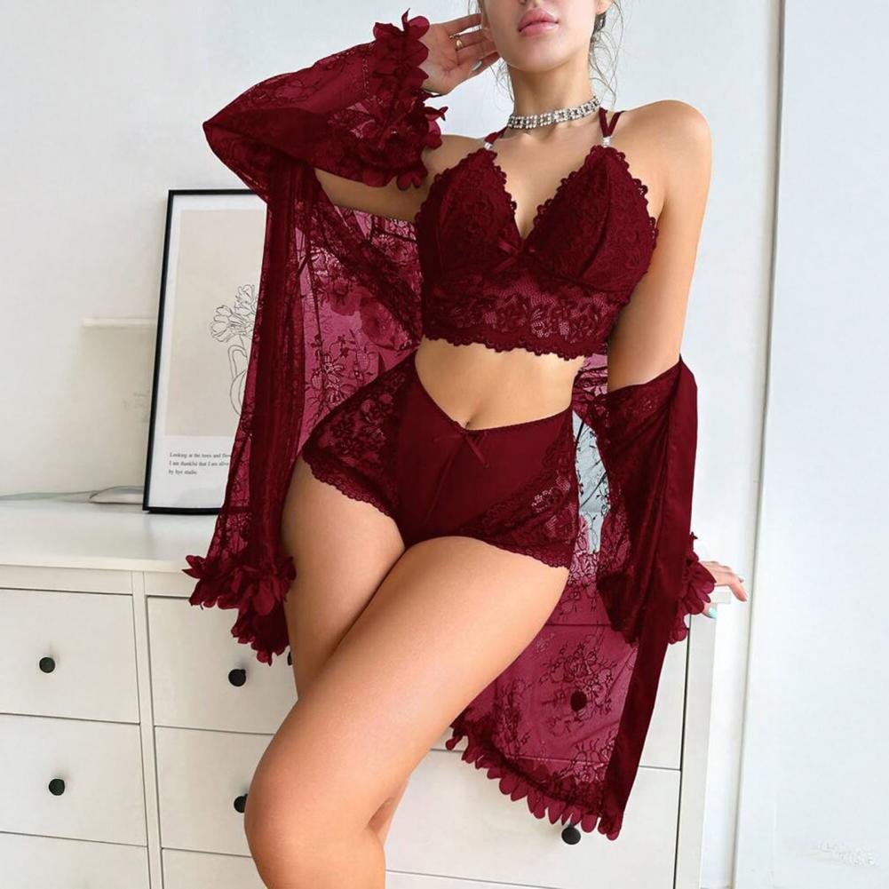 Set di Lingerie Sexy Trasparen - Sheer Mesh Bra recensione e prezzo